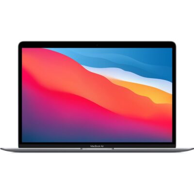 Apple MacBook Air de 13″ (256 GB SSD, 8 GB RAM, chip M1, CPU de 8 núcleos, GPU de 7 núcleos), gris espacial, 2020, reacondicionado por Lagoona, grado A.