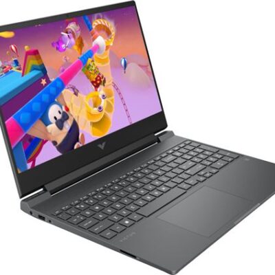 Portátil para juegos HP Victus 15-fb3025nf, 15.6″ Full HD 144 Hz, AMD Ryzen™ 5, 16 GB de RAM, SSD de 512 GB, AMD Radeon RX 6550M, color plata mica