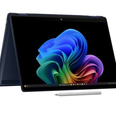 HP OmniBook X Flip Next Gen AI 14-fm0007nf Pantalla táctil OLED de 14″ Copilot+ Intel® Core™ Ultra 7, 32 GB de RAM, SSD de 1 TB, Azul Atmosférico